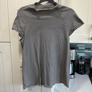 Calder Blake striped short sleeve shirt